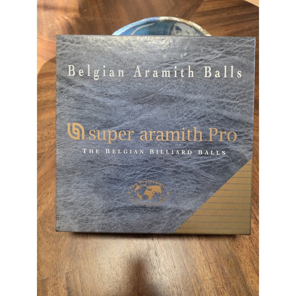 Super Aramith Pro Belgian Billiard Pool Balls Set 2 1/4" Complete 16pc w/ Box